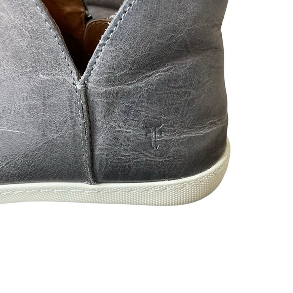 Frye Grey Melissa Sneaker Shooties Size 8 Booties Tennis Shoes Casual Women’s - Picture 2 of 8
